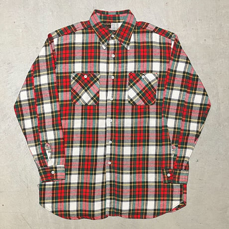 1970's BIG YANK Heavy Flannel L/S Shirt