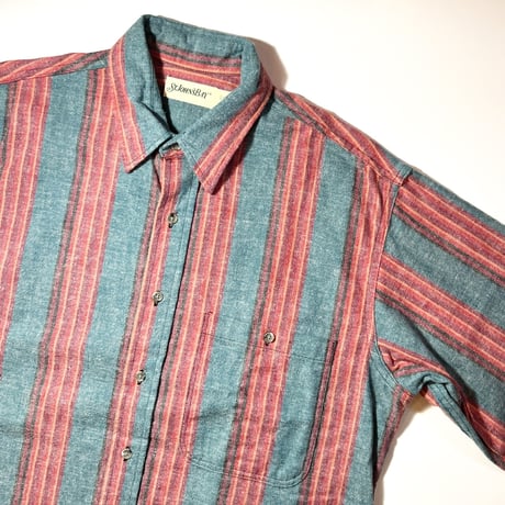 1990's ST JOHN'S BAY Heavy Flannel L/S Shirt Deadstock
