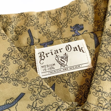 1960's Briar Oak L/S Shirt Deadstock
