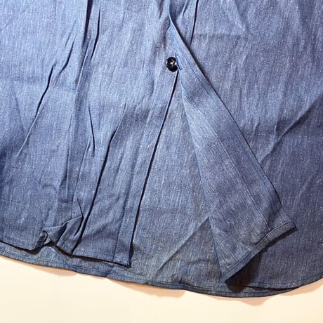 1940〜50's SKYTONE Purple Chambray L/S Shirt Deadstock