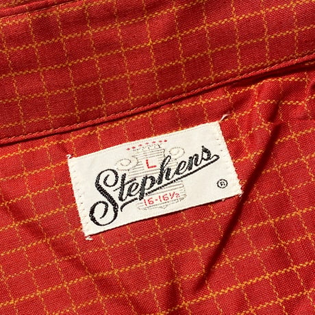 1960's Stephens L/S Shirt Deadstock