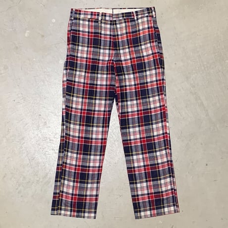 1960〜70's L.L.Bean Indian Madras Pants