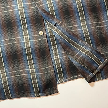 1960's ARROW Rayon L/S Shirt