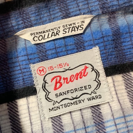 1950〜60's Brent Flannel L/S Shirt