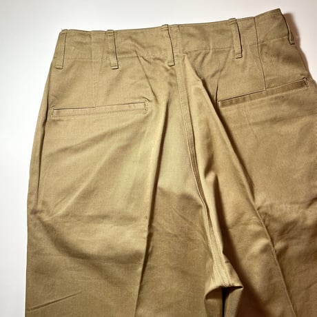 1940's US.ARMY M-43 Chino Trousers Deadstock