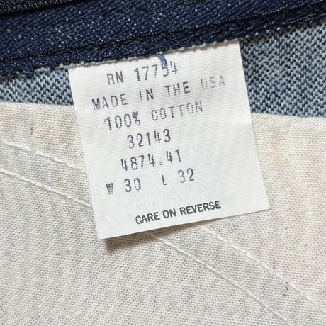 1970's SADDLE KING PLUS Denim Pants Deadstock