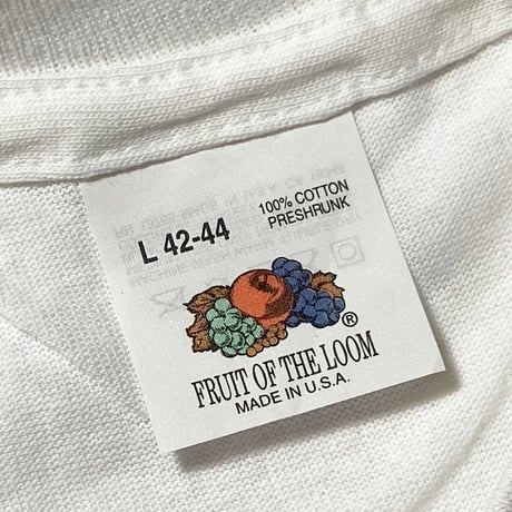 1990's FRUIT OF THE LOOM Pocket Tee Deadstock