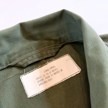 1960's US.ARMY Jungle Fatigue 2nd Jacket