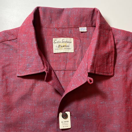 1960's BARGO L/S Shirt Deadstock