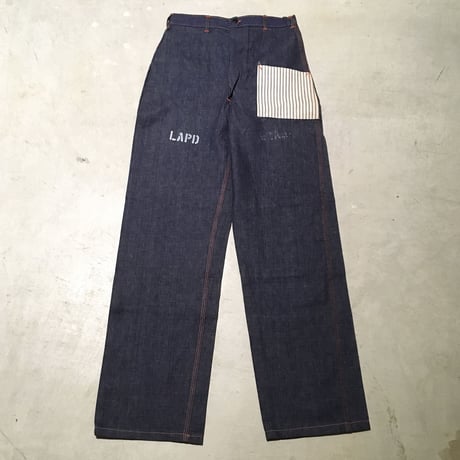 1950's〜 LAPD Denim Trousers Deadstock