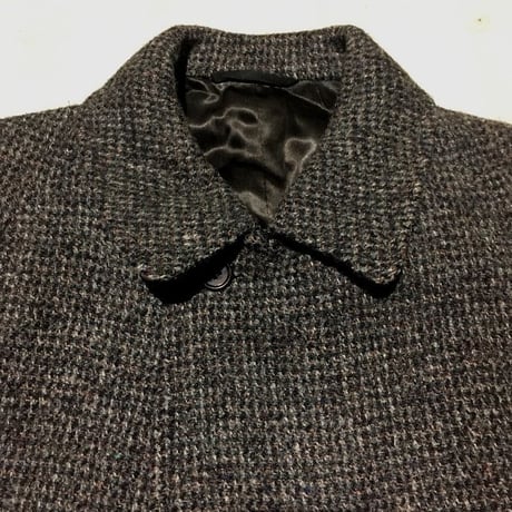 1950〜60's T.I.Swanty&Sons×Harris Tweed Wool Coat