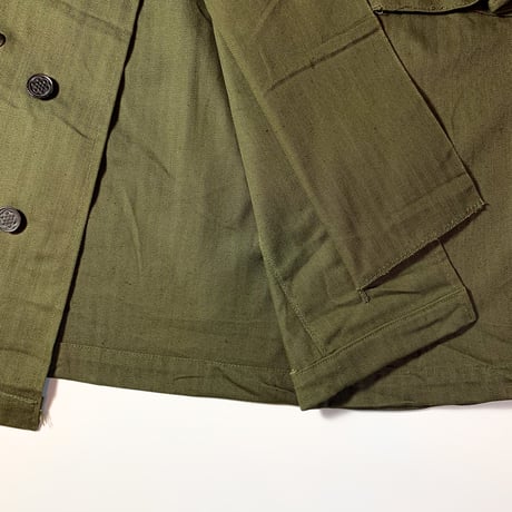 1940's US.ARMY M-43 Herringbone Jacket Deadstock