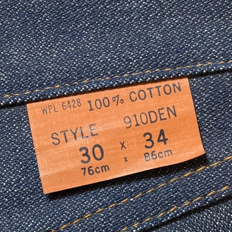 1980's Wrangler 910DEN Denim Pants Deadstock