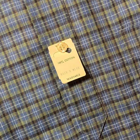 1960's REMICK'S OF QUINCY Pullover L/S Shirt Deadstock