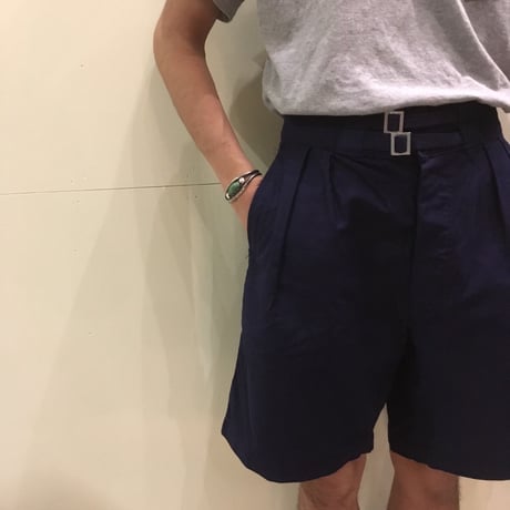 1960's Italy Navy Gurkha Short Pants