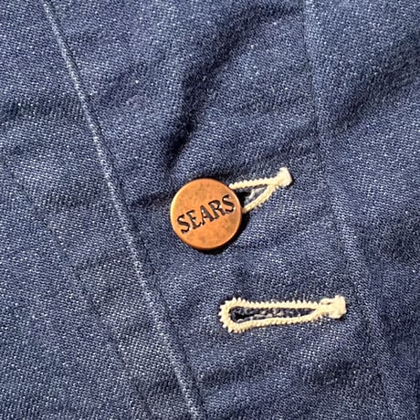 1960's Sears Denim Coverall