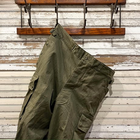 1960's French Army TAP-47 Paratrooper Herringbone Trouses Deadstock