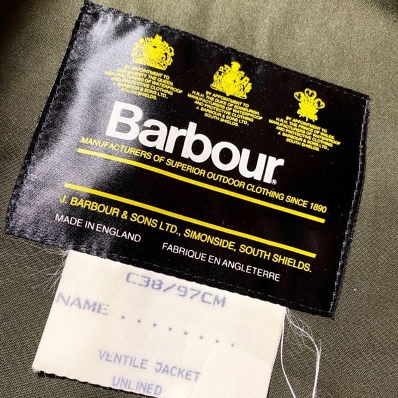 フ*ン様 Barbour THE ENDURANCE 34サイズ Barbour “THE ENDURANCE” Ventile Fabric Jacket 90's | 'bout