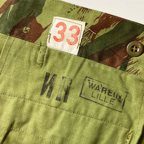 1960's French Army Lizard Camo Trousers Deadstock