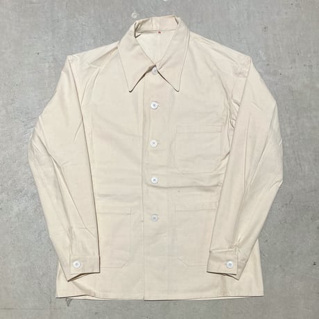 1940's〜 Frnench Military Hospital Jacket Deadstock