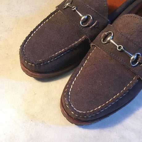 1990〜00's RANCOURT&CO. Blue Suede Bit Loafers