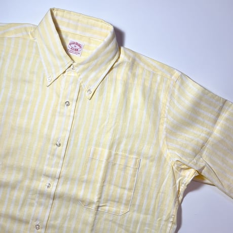 1980's Brooks Brothers Cotton&Linen S/S Shirt Deadstock