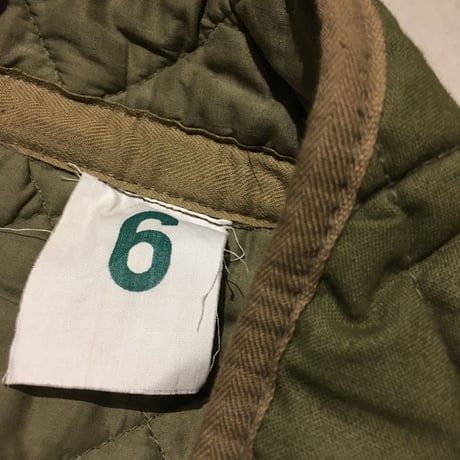 1950's French Army Quilting Jacket Deadstock