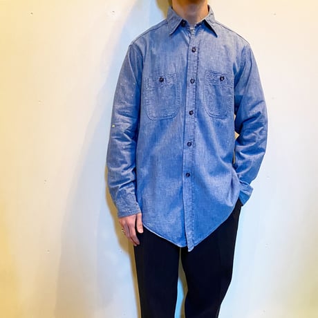 1950〜60's Cash Saver Chambray L/S Shirt