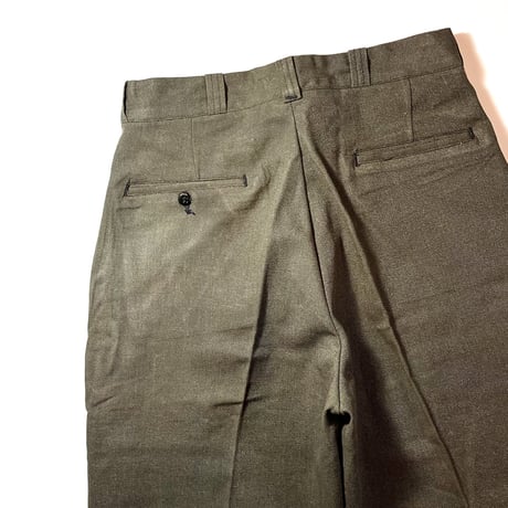 1940's BILT EDGE Covert Trousers Deadstock