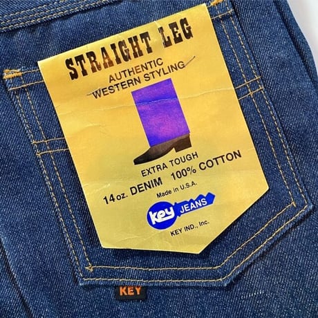 1970's KEY Denim Pants Deadstock