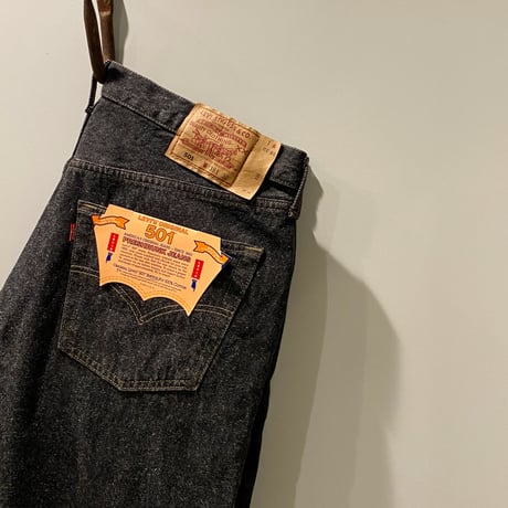 1990's Levi's 501 Black Denim Pants