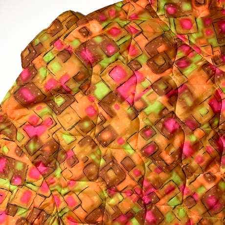 1970's Red Head Quilting Jacket