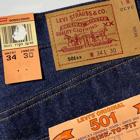 1990's Levi's 501 Denim Pants Deadstock