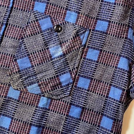 1950's SILVER STAR Flannel L/S Shirt Deadstock