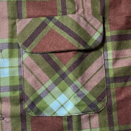 1960's BRENT Flannel L/S Shirt Deadstock