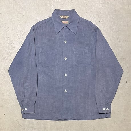 1950's Strad-O-Flan Rayon L/S Shirt