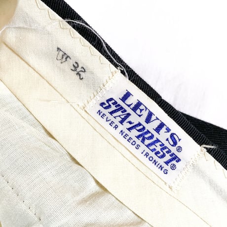 1960's Levi's STA-PREST Tapered Pants Deadstock