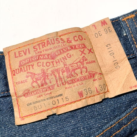 1980's Levi's 501 Denim Pants Deadstock