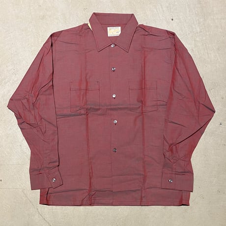 1960's Weavers gold L/S Shirt Deadstock