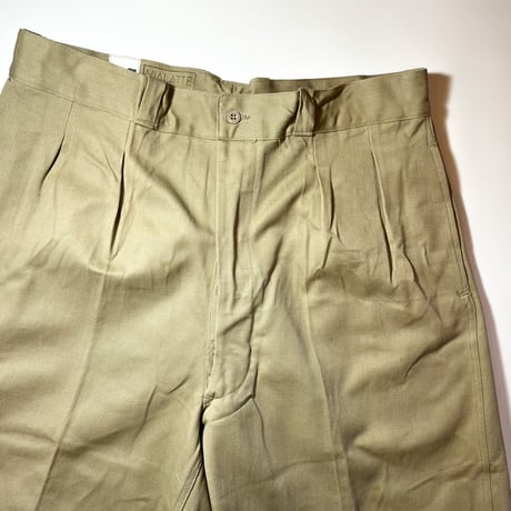 1950〜60's French Army M-52 Chino Trousers Deadstock