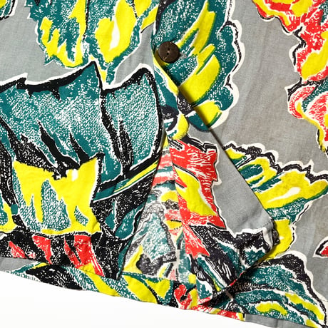 1950's Kiilani Rayon Hawaiian S/S Shirt