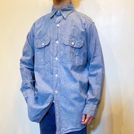1950's Unknown Chambray L/S Shirt