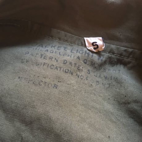 1940's US.ARMY Poplin Utility Jacket