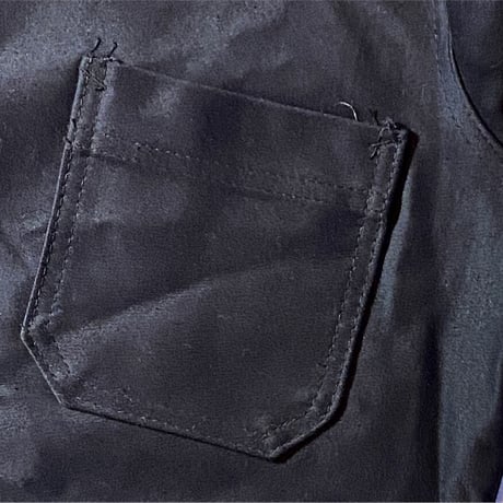 1950's〜 Dubure&Deverchere Black Moleskin Jacket Deadstock