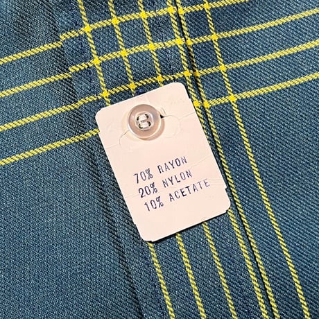 1960's FRUIT OF THE LOOM S/S Shirt Deadstock