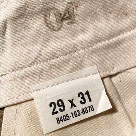 1960's〜 US.ARMY Chino Trousers Deadstock