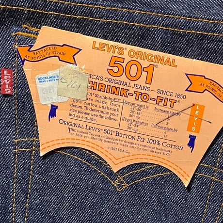 1990's Levi's 501 Denim Pants Deadstock