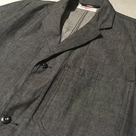 1950's British Beacon Gray Dungaree Coat Deadstock
