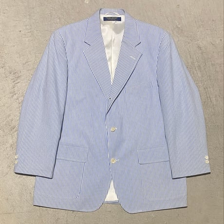 1980's Brooks Brothers Seersucker Tailored Jacket