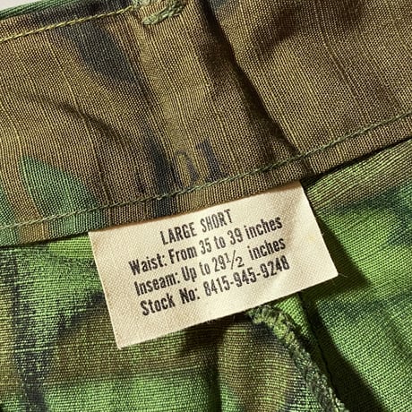 1960's US.ARMY ERDL Jungle Fatigue Trousers Deadstock